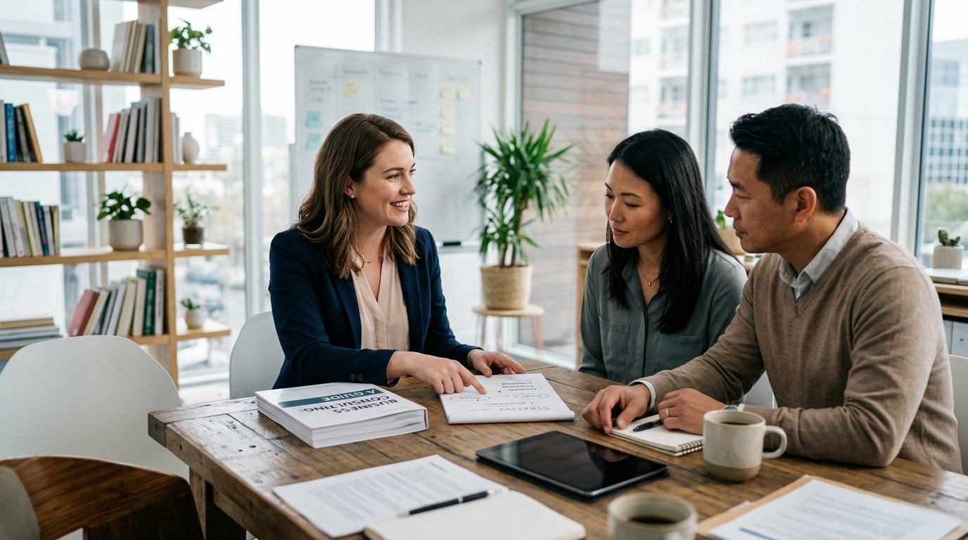 Débuter avec le conseil en entreprise : guide pour les dirigeants novices