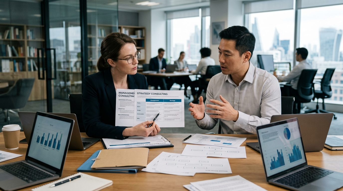 Conseil en management vs conseil en stratégie : quelles différences ?